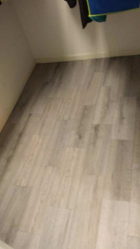 Tile Floor in the closet